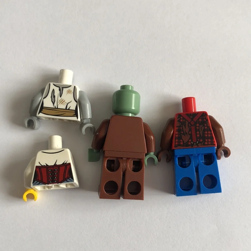 LEGO MONSTERS MINI FIGS LEGO Werwolf LEGO Frankenstein LEGO Zombie Bride